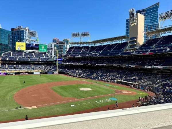 Petco Park, section: 212, row: 1, seat: 9
