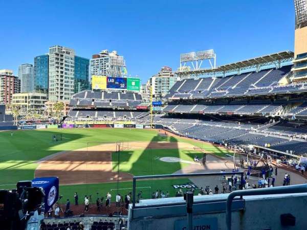 Petco Park, section: 210, row: 3, seat: 1