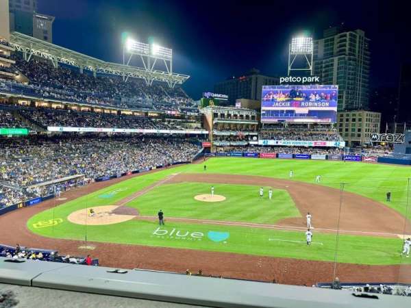 Petco Park, section: 207, row: 1, seat: 9