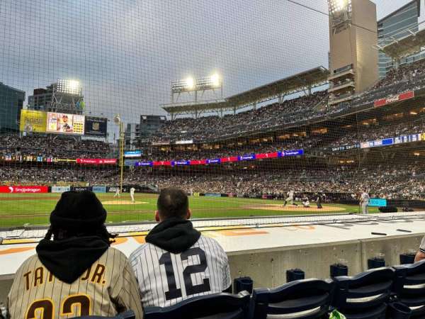 Petco Park, section: 108, row: 10, seat: 18