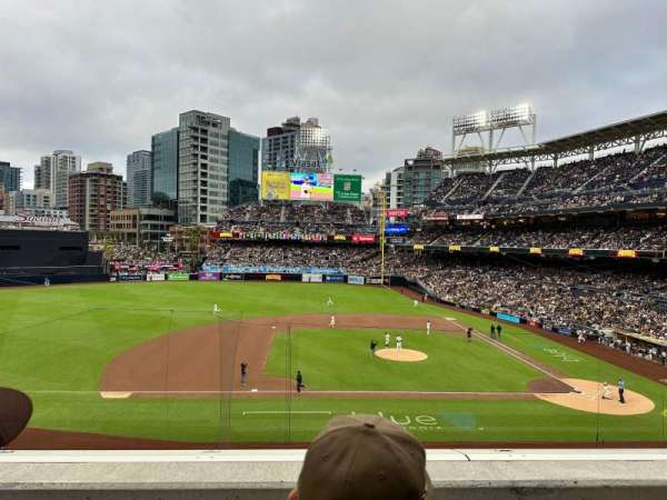 Petco Park, section: 208, row: 2, seat: 16