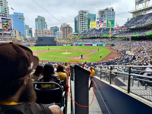 Petco Park, section: Premier Club D, row: 9, seat: 4