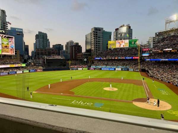 Petco Park, section: 206, row: 1, seat: 4