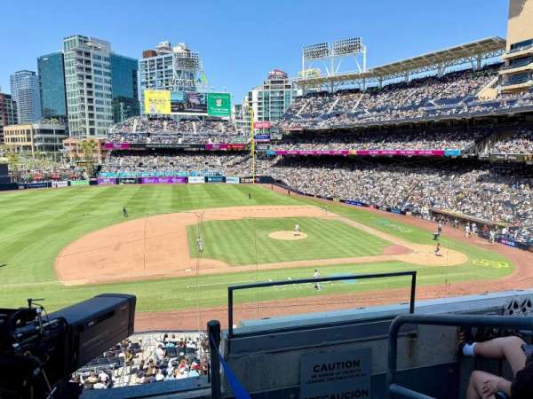 Petco Park, section: 210, row: 3, seat: 1
