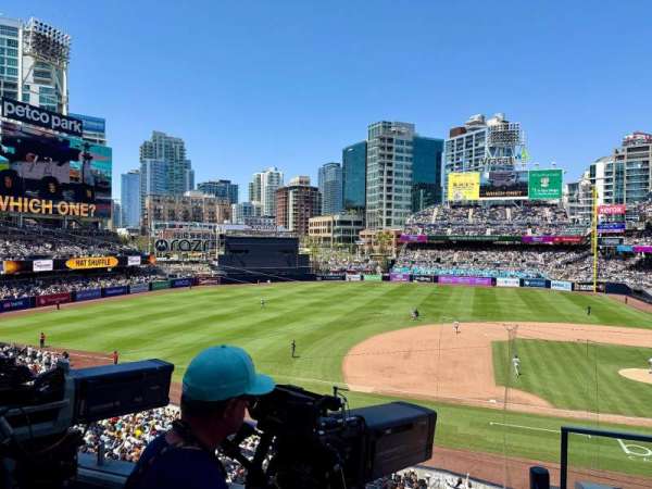 Petco Park, section: 210, row: 3, seat: 1
