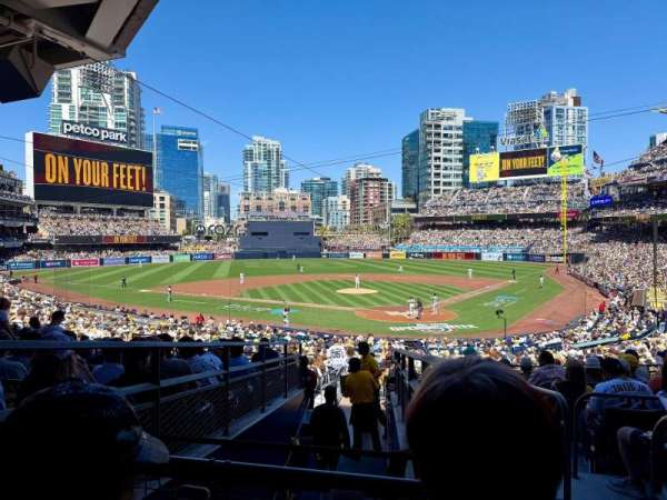 Petco Park, section: Premier Club D, row: 10, seat: 1