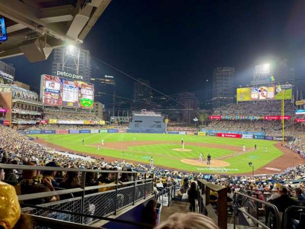 Petco Park, section: Premier Club D, row: 10, seat: 1