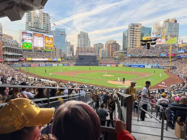 Petco Park, section: Premier Club D, row: 10, seat: 1