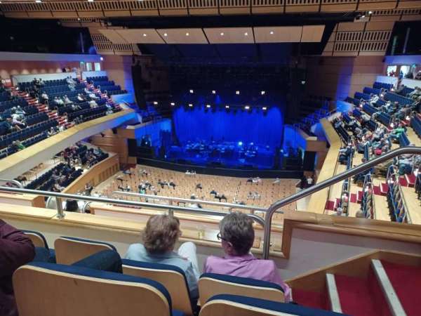 Glasgow Royal Concert Hall, section: Upper Circle, row: C, seat: 1