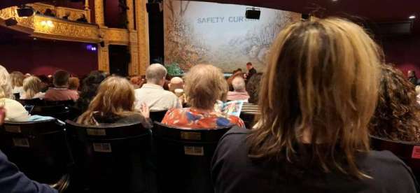 Theatre Royal Glasgow, section: Stalls, row: O, seat: 4