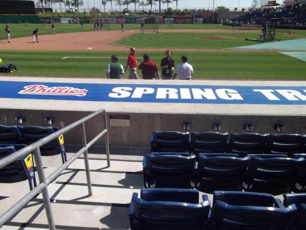 BayCare Ballpark, section: 115, row: 3