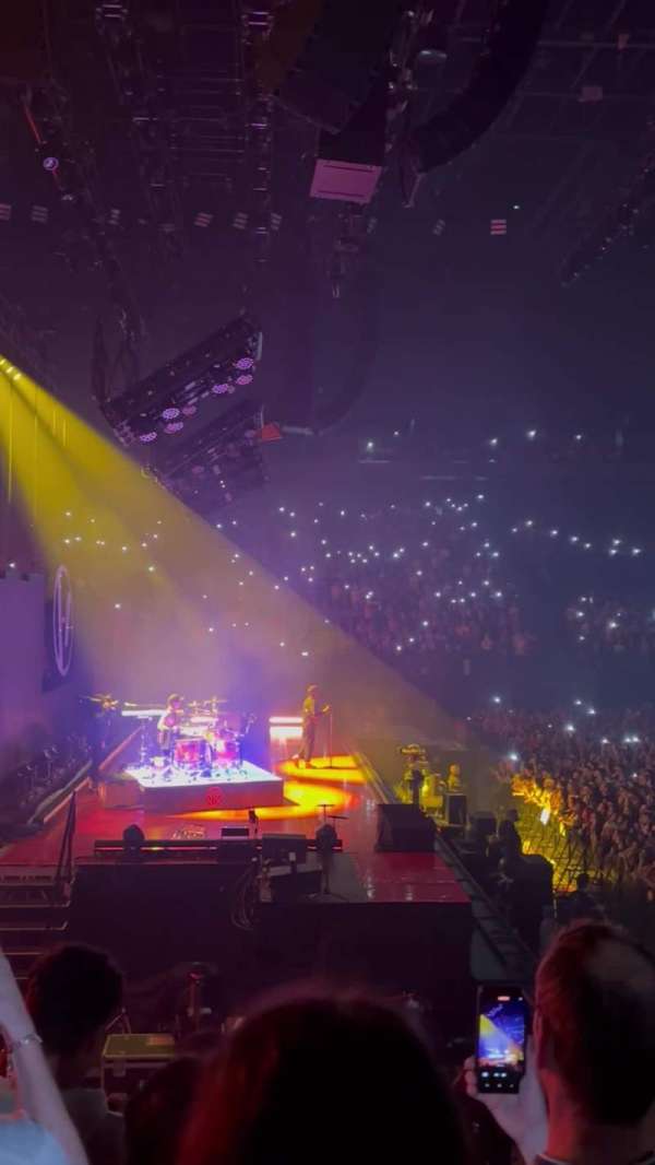 LDLC Arena, section: 201, row: 5