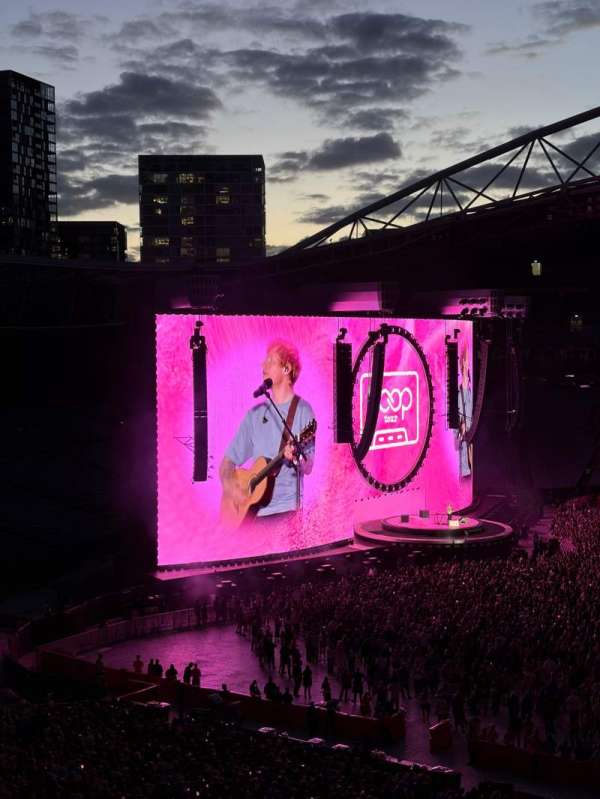Accor Stadium, section: 407, row: 1, seat: 18