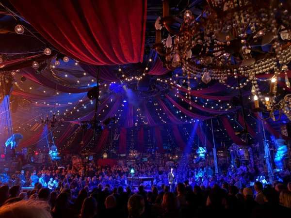 The Spiegeltent at Caesars Palace, section: 3, row: L, seat: 36