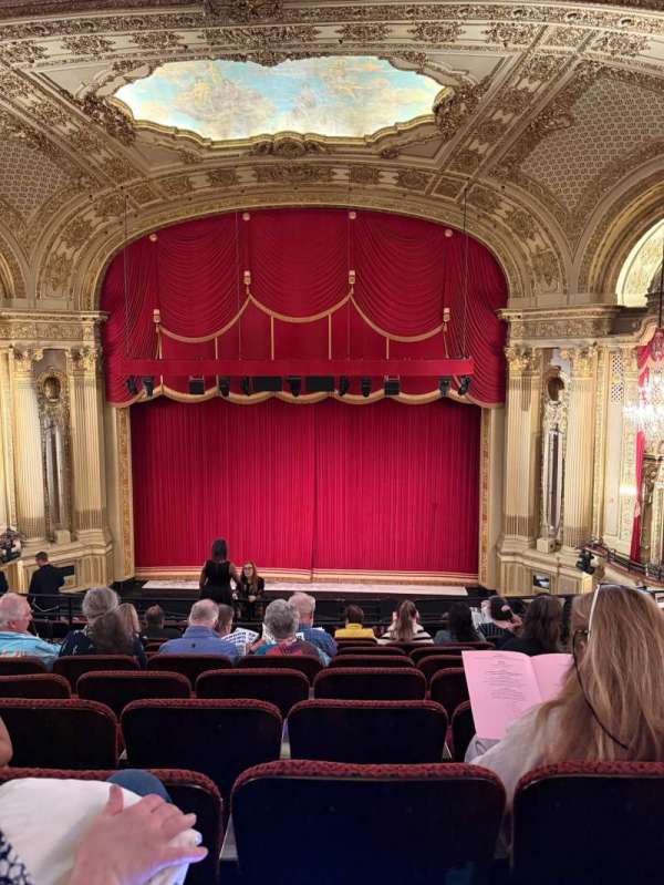 Citizens Bank Opera House, section: Mezzanine RC, row: I, seat: 110