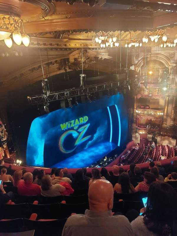 The London Palladium, section: Grand Circle, row: I, seat: 52