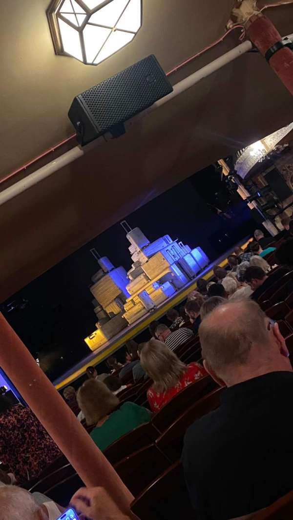 Criterion Theatre, section: Stalls, row: S, seat: 9