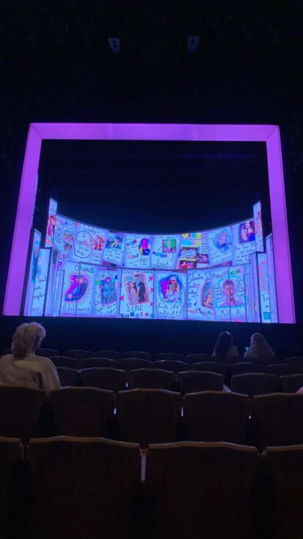 Savoy Theatre, section: Stalls, row: F, seat: 12