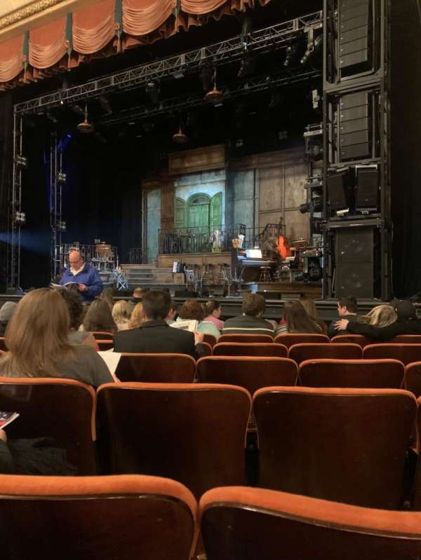 State Theatre, Easton, section: Orchestra, row: G, seat: 12