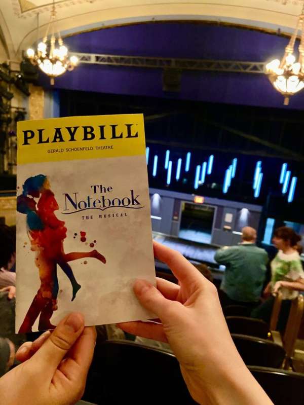 Gerald Schoenfeld Theatre, section: Mezzanine C, row: F, seat: 113