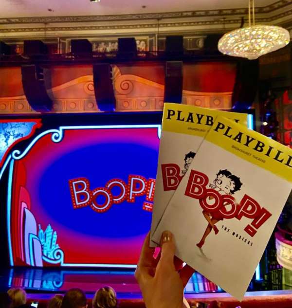 Broadhurst Theatre, section: Mezzanine C, row: H, seat: 111