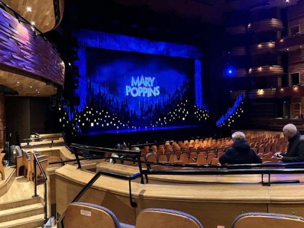 Donald Gordon Theatre at the Wales Millennium Centre, section: Raised Stalls, row: R, seat: 1