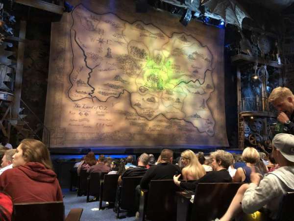 Gershwin Theatre, section: Orchestra L, row: F, seat: 1