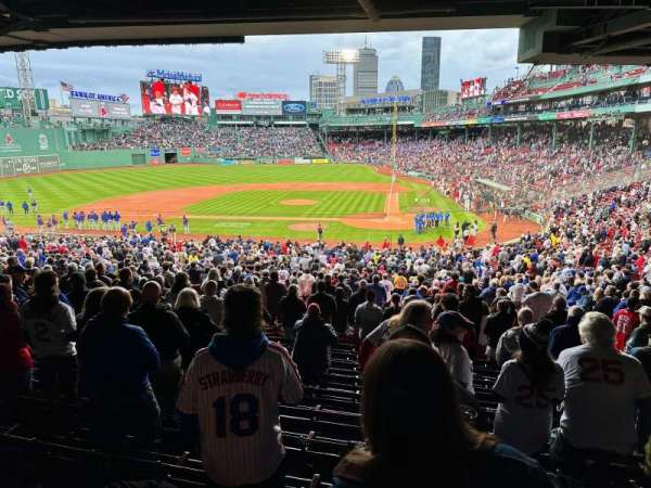 Fenway Park, section: Grandstand 24, row: 12, seat: 10