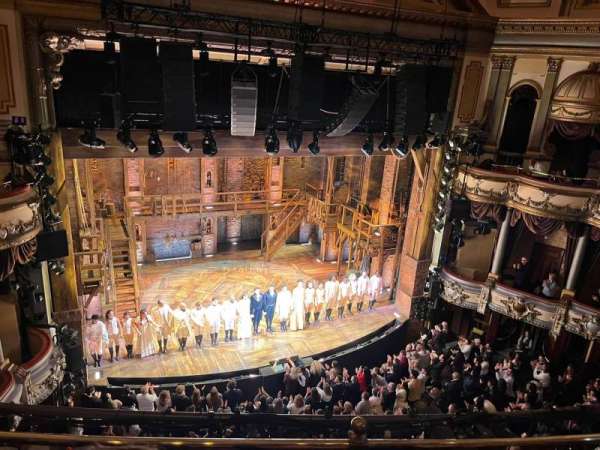 Victoria Palace Theatre, section: Grand Circle, row: B, seat: 30