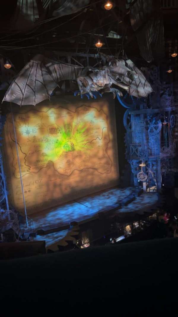 Apollo Victoria Theatre, section: Dress Circle, row: A, seat: 38