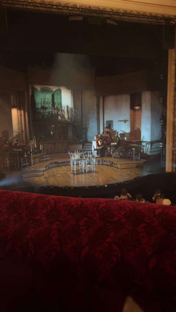 Lyric Theatre, West End, section: Dress Circle, row: A, seat: 19