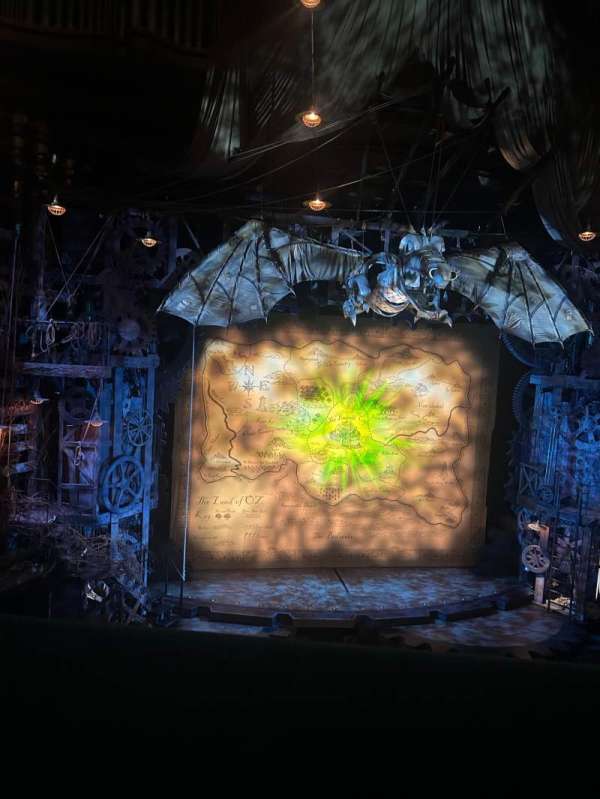 Apollo Victoria Theatre, section: Dress Circle, row: A, seat: 31
