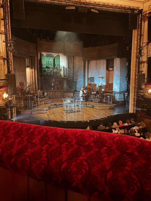 Lyric Theatre, West End, section: Dress Circle, row: A, seat: 19