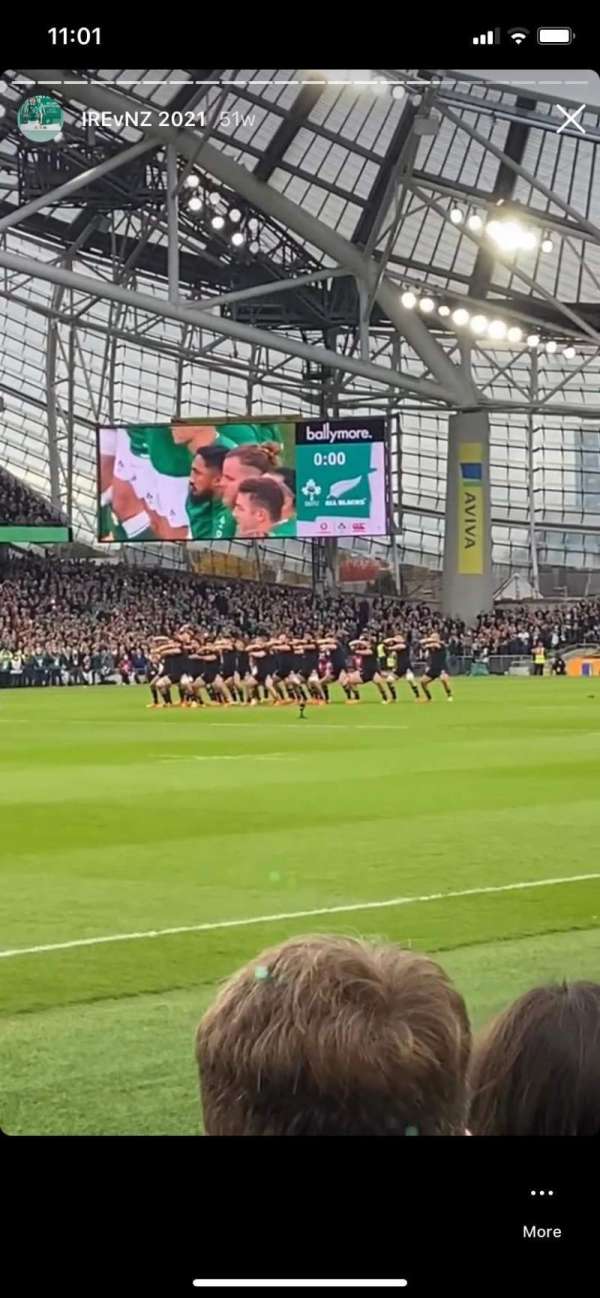 Aviva Stadium, section: 107, row: C, seat: 15