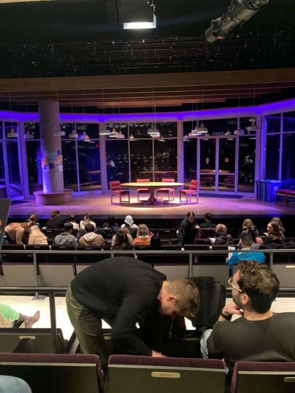 The Newman Mills Theater, section: Orch, row: J, seat: 14