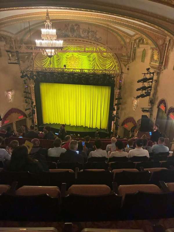 John Golden Theatre, section: Rear Mezzanine R, row: H, seat: 120