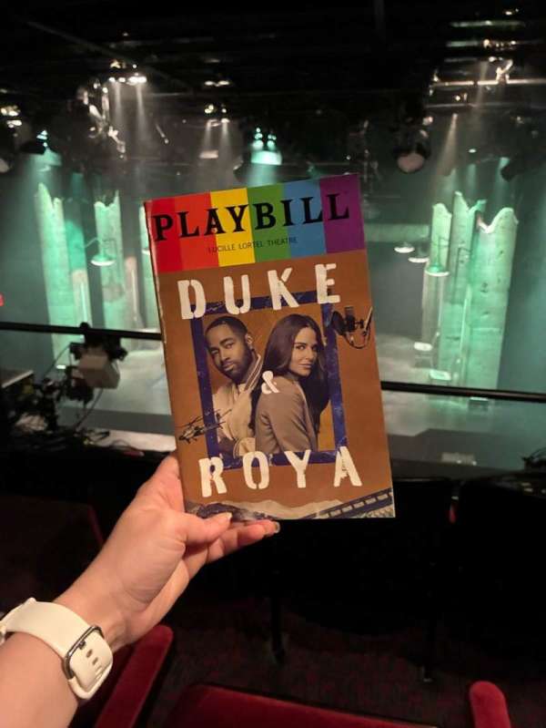 Lucille Lortel Theatre, section: Mezz, row: C, seat: 105