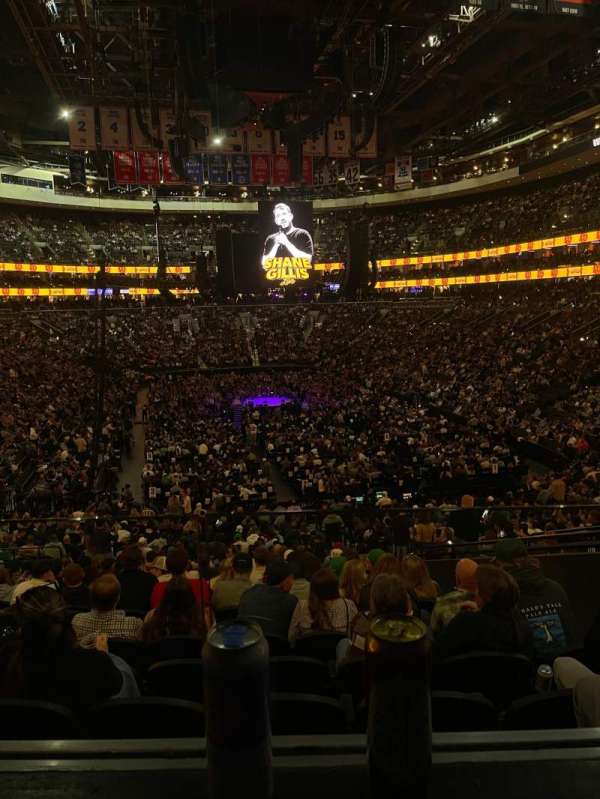 Xfinity Mobile Arena, section: 118, row: 1, seat: 18