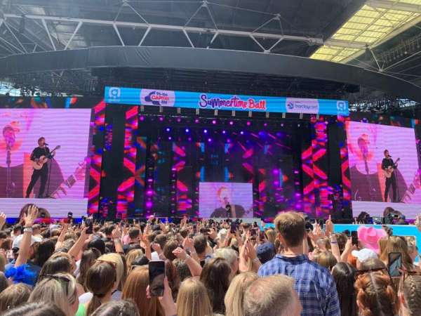 Wembley Stadium, section: Golden Circle Standing Right