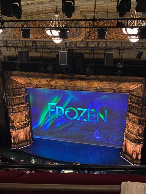Theatre Royal Drury Lane, section: Balcony, row: B, seat: 19