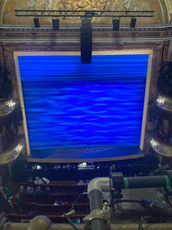Novello Theatre, section: Grand Circle, row: A, seat: 16