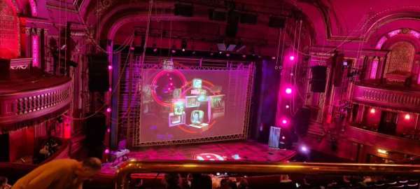 Dominion Theatre, section: Circle, row: J, seat: 40