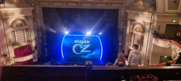 Edinburgh Playhouse, section: Balcony, row: H, seat: 20