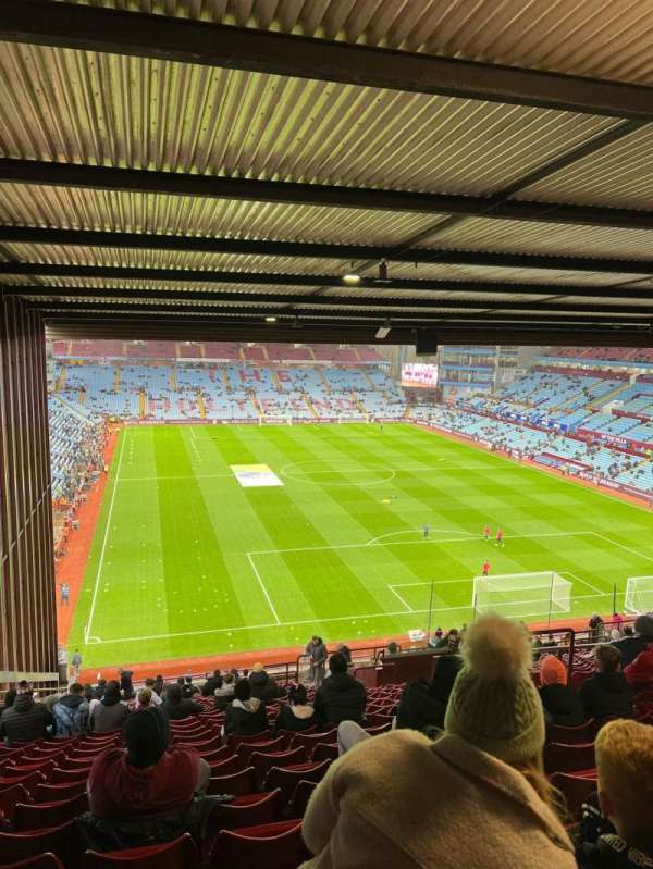 Villa Park, section: T5, row: KK, seat: 136
