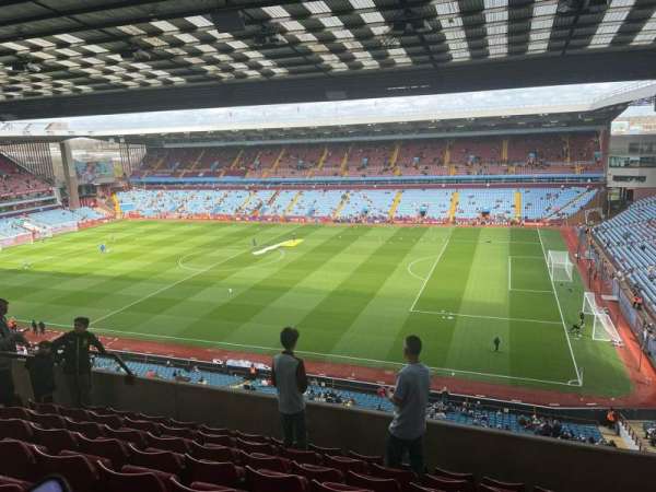 Villa Park, section: A1, row: H, seat: 43
