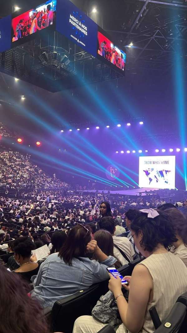 Accor Arena, section: Gradin D, row: 20, seat: 26