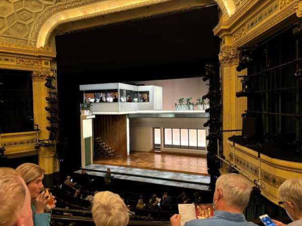 Hudson Theatre, section: Dress Circle R, row: C, seat: 6