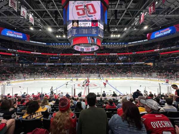 Capital One Arena, section: 100, row: N, seat: 13