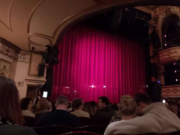Gielgud Theatre, section: Stalls, row: M, seat: 24