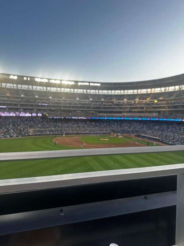 Target Field, section: 232, row: 1, seat: 2